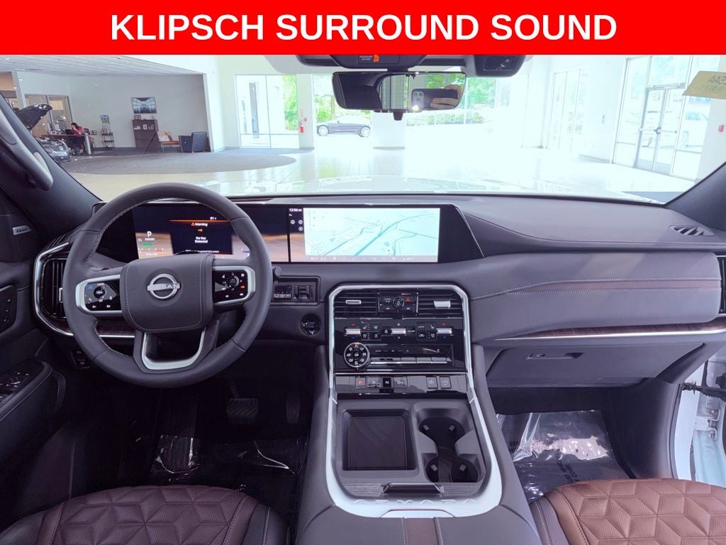2025 Nissan Armada Platinum Reserve PANO ROOF/HEAD UP/360 CAM/PARK AST