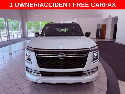 2025 Nissan Armada Platinum Reserve PANO ROOF/HEAD UP/360 CAM/PARK AST