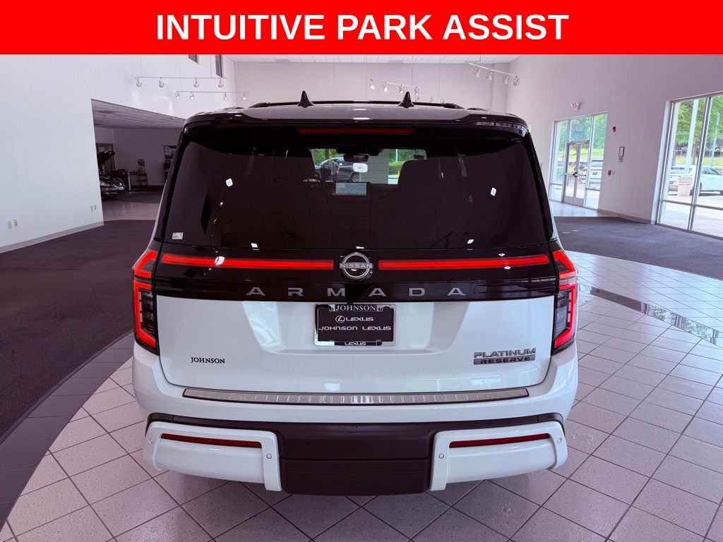 2025 Nissan Armada Platinum Reserve PANO ROOF/HEAD UP/360 CAM/PARK AST
