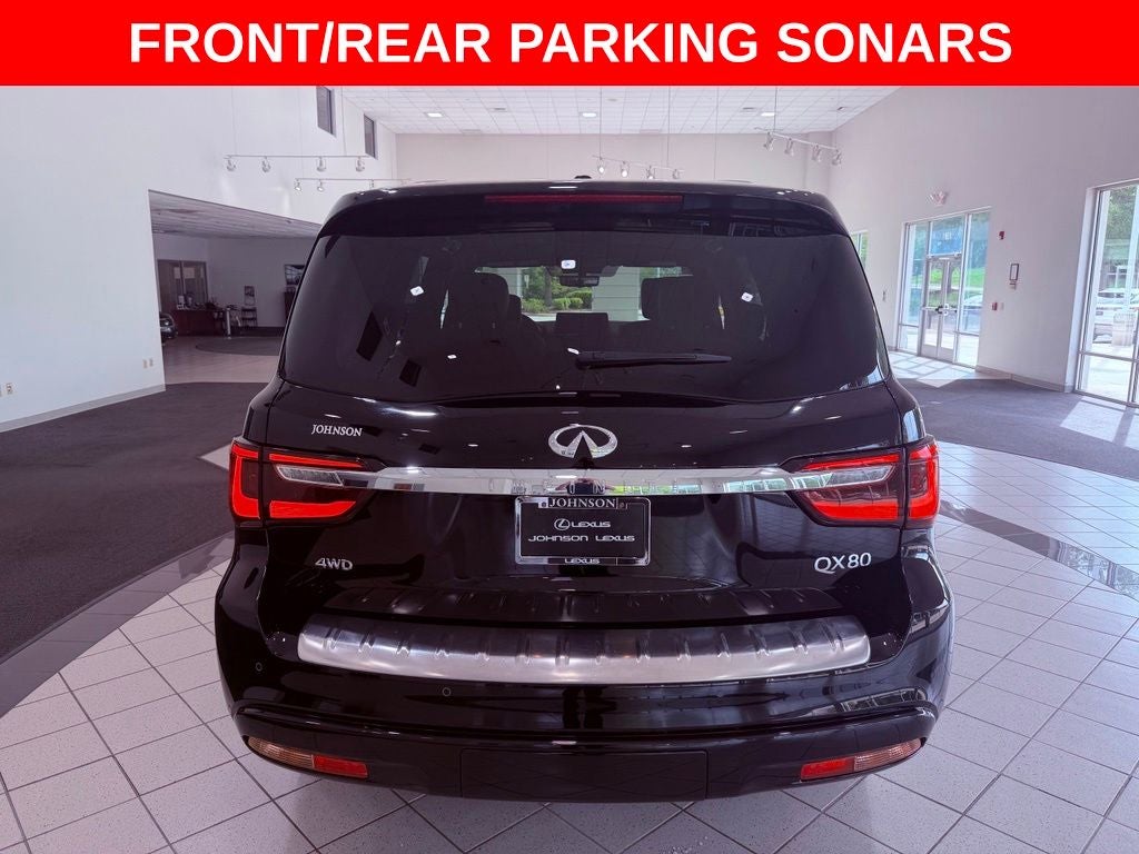 2023 INFINITI QX80 Sensory 360 CAM/BOSE/NAV/2 REAR DVD'SVD/ALL RECORDS