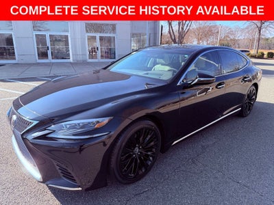 2018 Lexus LS 500 MARK LEV/HEAD UP/NAV/SMART CRUISE/ALL RECORDS