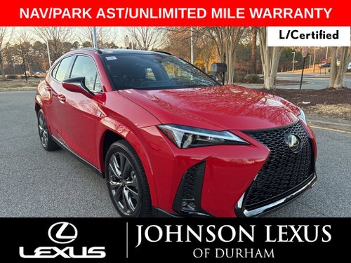 2023 Lexus UX 250h F SPORT Handling NAV/SUNROOF/PARK AST/L-CERTIFIED WARRANTY