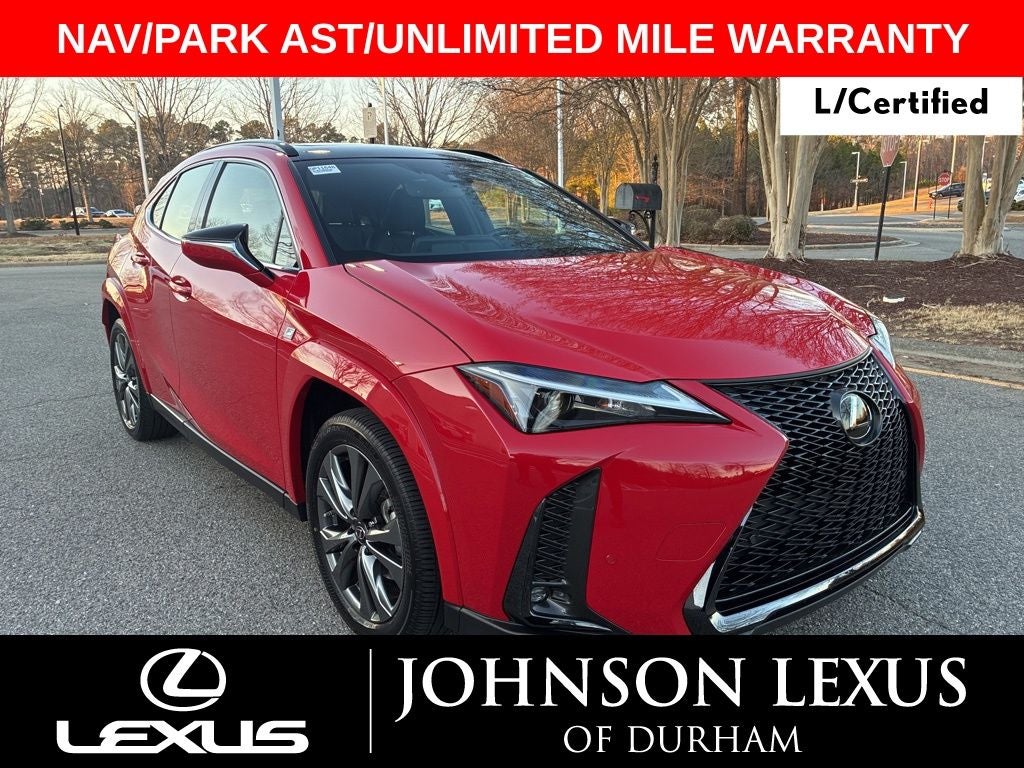 2023 Lexus UX 250h F SPORT Handling NAV/SUNROOF/PARK AST/L-CERTIFIED WARRANTY