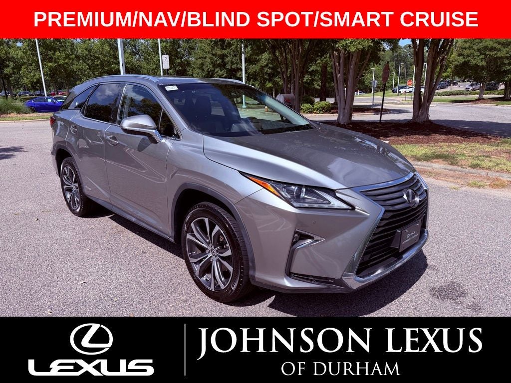 2018 Lexus RX 450hL Premium NAV/BLIND SPOT/PARK ASSIST/SMART CRUISE