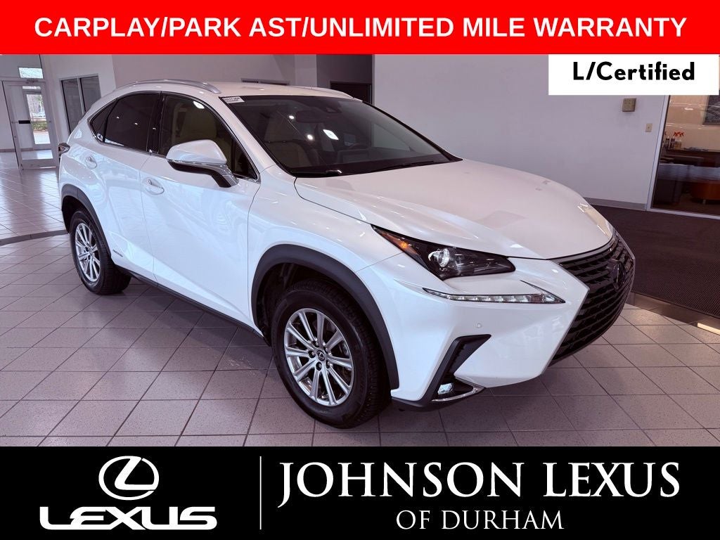 2021 Lexus NX 300h CARPLAY/ALL RECORDS/2YR UNLIMITED MILE WARRANTY