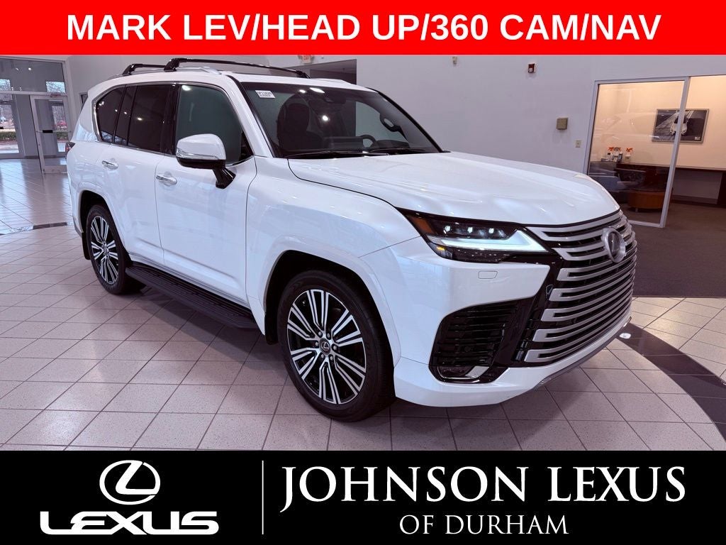 2024 Lexus LX 600 Luxury MARK LEV/HEAD UP/360 CAM/HEIGHT CONTROL/1 OWNER