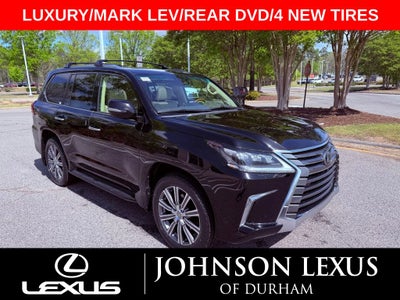 2017 Lexus LX 570 LUXURY/MARK LEV/REAR DVD/HEAD UP/360 CAM/NEW TIRES