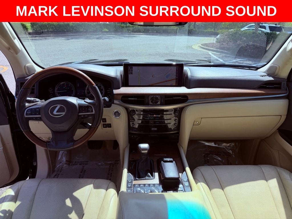 2017 Lexus LX 570 LUXURY/MARK LEV/REAR DVD/HEAD UP/360 CAM/NEW TIRES