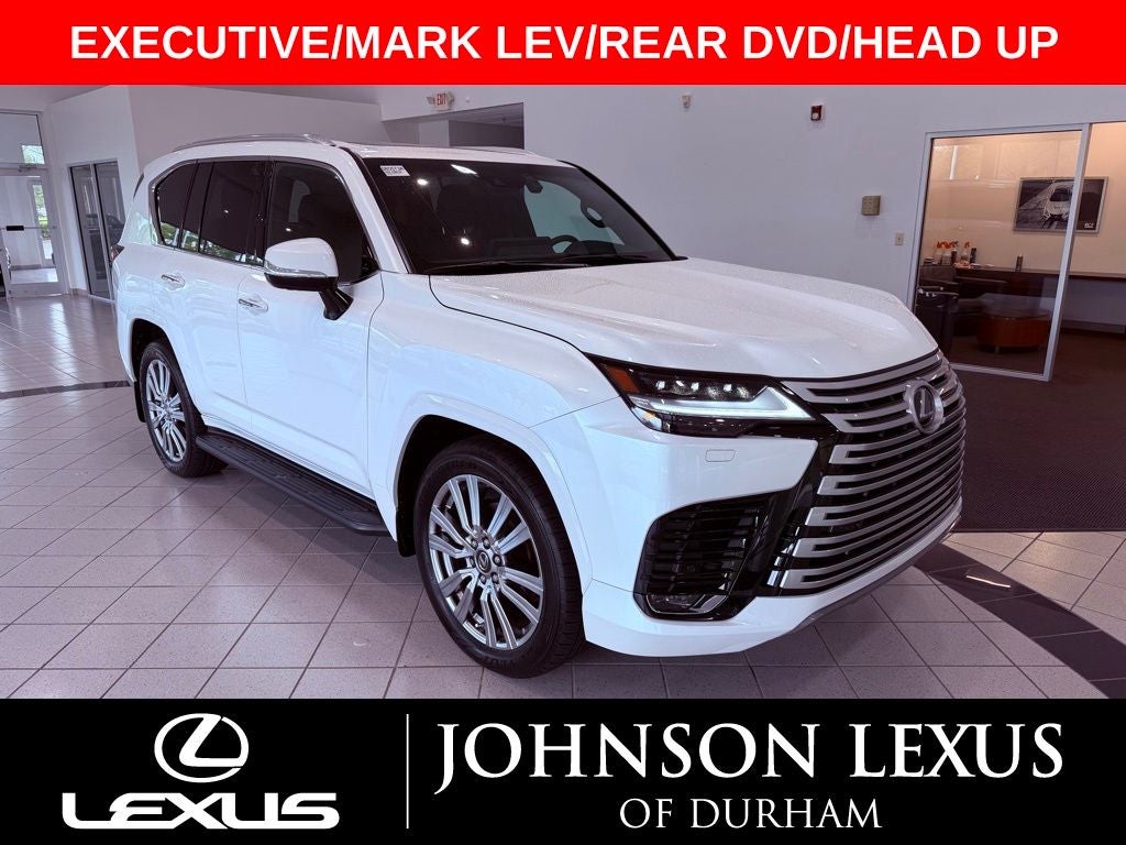 2023 Lexus LX 600 Ultra Luxury EXECUTIVE/MARK LEV/360 CAM/HEAD UP/REAR DVD
