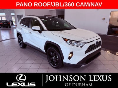 2020 Toyota RAV4 Hybrid Limited PANO ROOF/JBL/360 CAM/1 OWNER/NEW TIRES