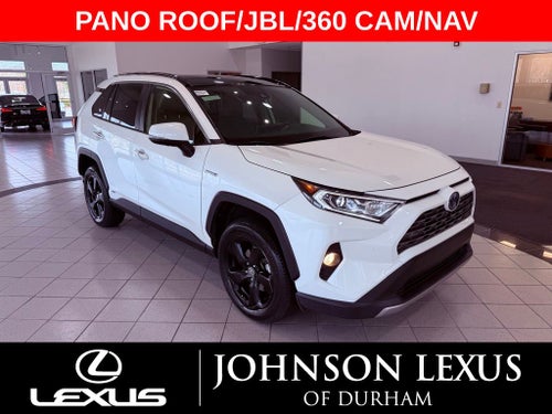 2020 Toyota RAV4 Hybrid Limited PANO ROOF/JBL/360 CAM/1 OWNER/NEW TIRES