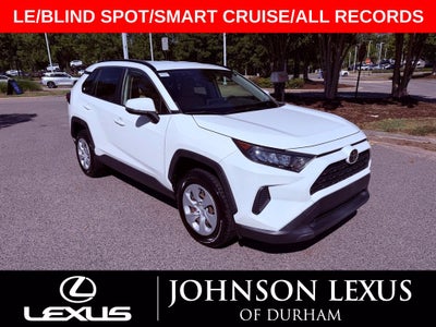 2021 Toyota RAV4 LE BLIND SPOT/SMART CRUISE/CARPLAY/ALL RECORDS