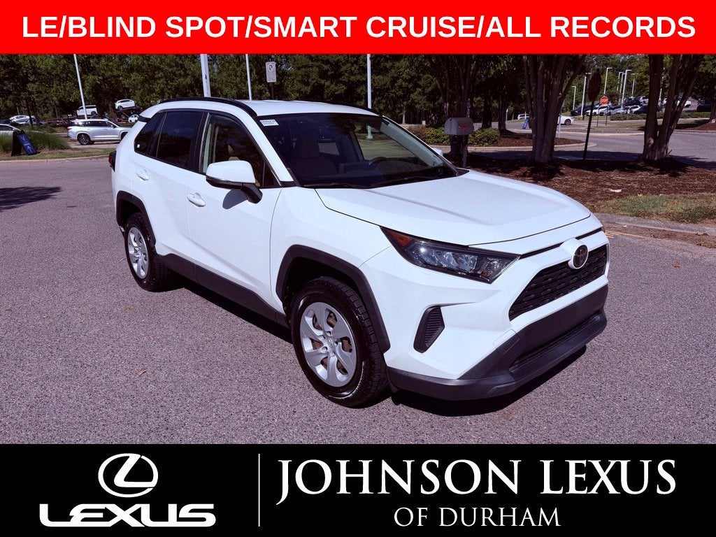 2021 Toyota RAV4 LE BLIND SPOT/SMART CRUISE/CARPLAY/ALL RECORDS