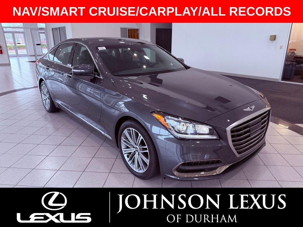 2020 Genesis G80 3.8 NAV/SMART CRUISE/1 OWNER/CLEAN CARFAX/ALL RECORDS