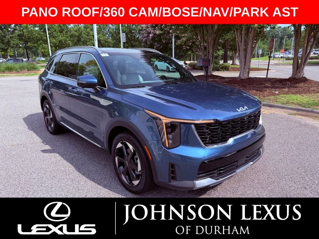 2025 Kia Sorento Hybrid SX Prestige PANO ROOF/BOSE/360 CAM/NAV/ALL RECORDS