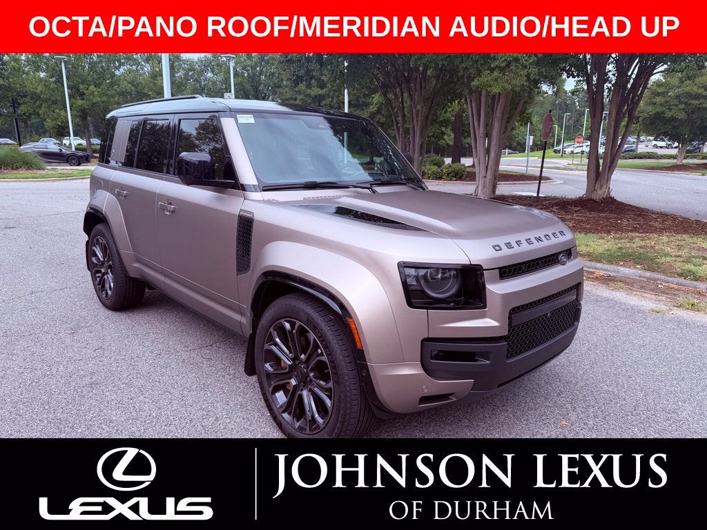 2026 Land Rover Defender 110 OCTA PANO ROOF/MERIDIAN/HEAD UP/360 CAM