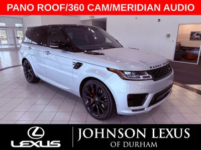 2021 Land Rover Range Rover Sport HST MERIDIAN AUDIO/360 CAM/DRIVER AST PKG
