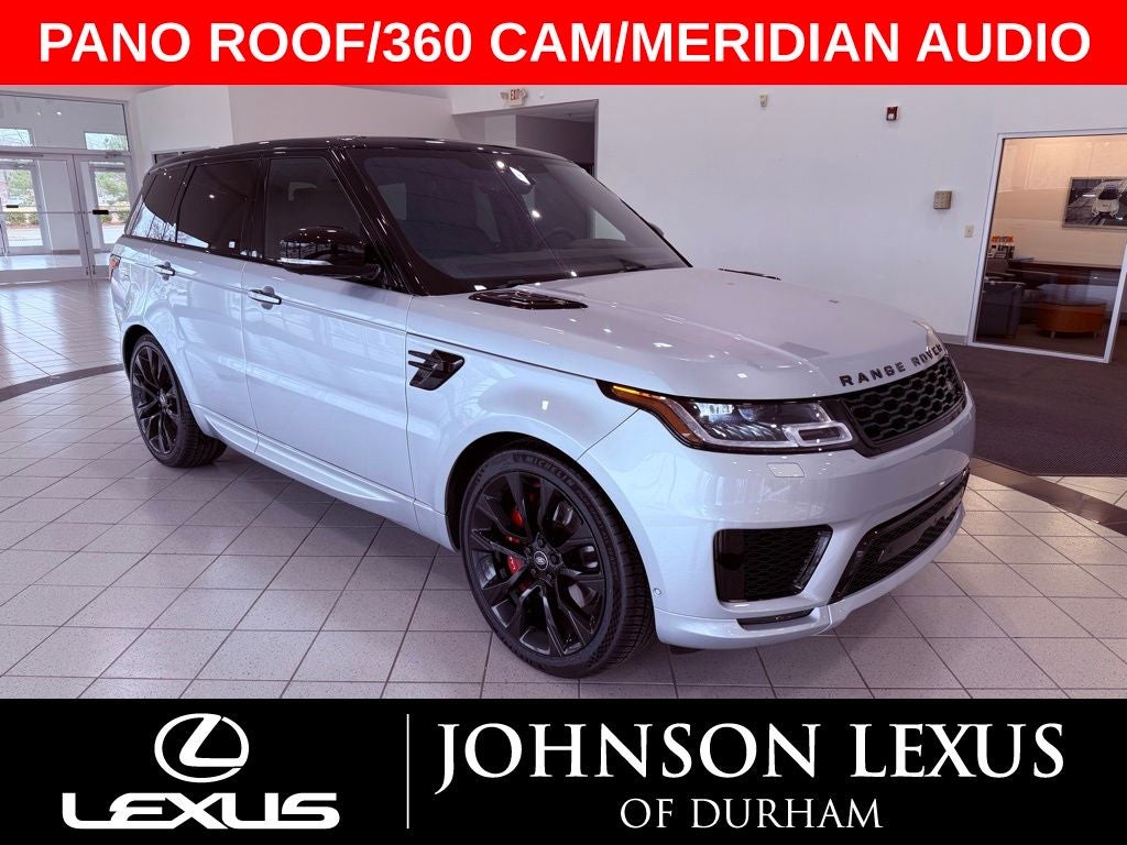 2021 Land Rover Range Rover Sport HST MERIDIAN AUDIO/360 CAM/DRIVER AST PKG