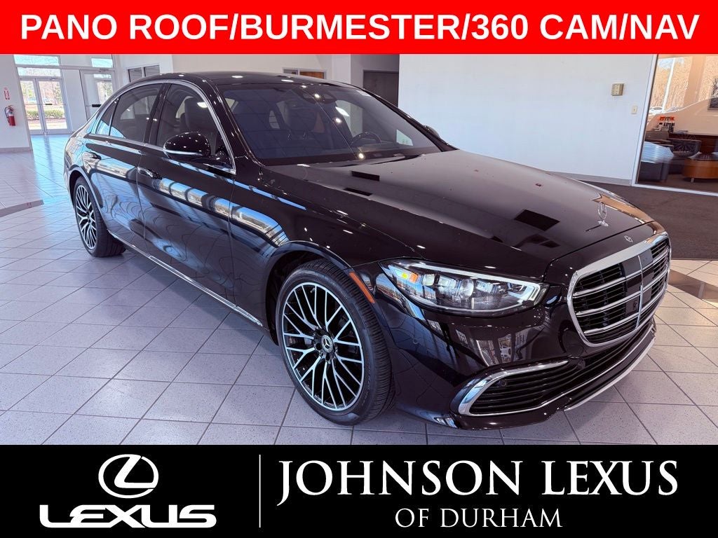 2021 Mercedes-Benz S-Class S 580 4MATIC®/BURMESTER/360 CAM/CLEAN CARFAX