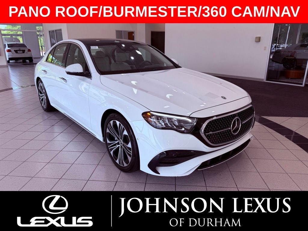 2024 Mercedes-Benz E-Class E 350 4MATIC®/PANO ROOF/BURMESTER/DRIVER AST PKG