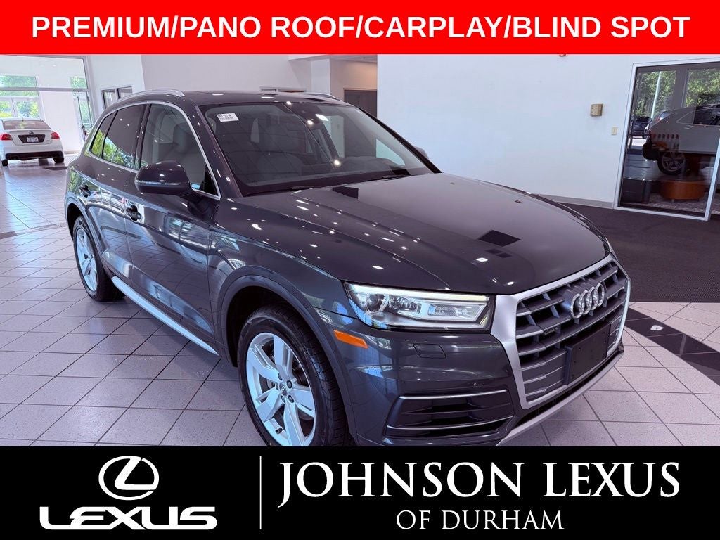 2019 Audi Q5 2.0T Premium quattro/PANO ROOF/CARPLAY/BLIND SPOT/NEW TIRES