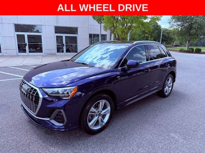 2021 Audi Q3 Premium S Line quattro/PANO ROOF/CONV PKG/PARK AST/CARPLAY