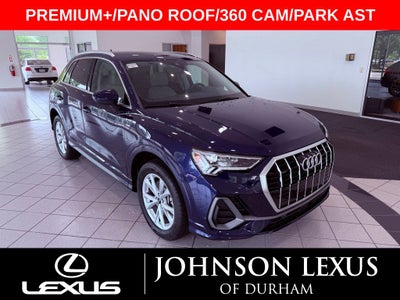 2022 Audi Q3 Premium Plus S Line quattro/PANO ROOF/360 CAM/4 NEW TIRES