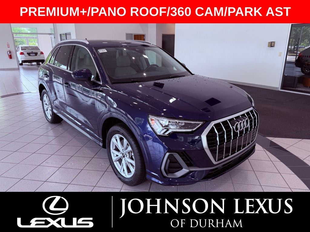 2022 Audi Q3 Premium Plus S Line quattro/PANO ROOF/360 CAM/4 NEW TIRES