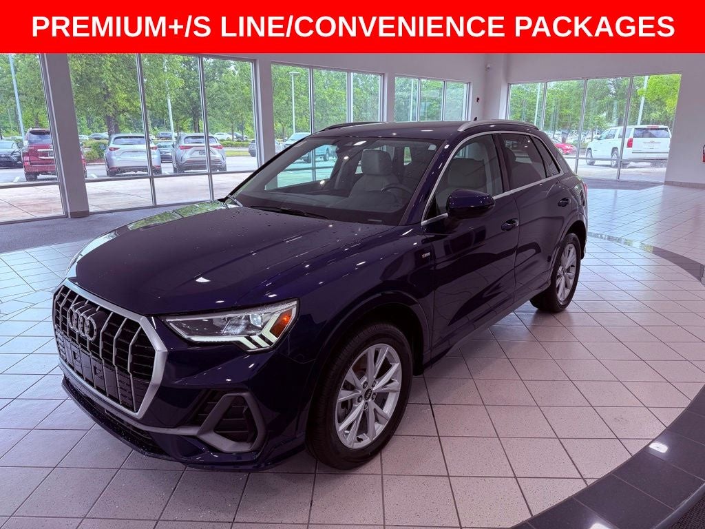 2022 Audi Q3 Premium Plus S Line quattro/PANO ROOF/360 CAM/4 NEW TIRES
