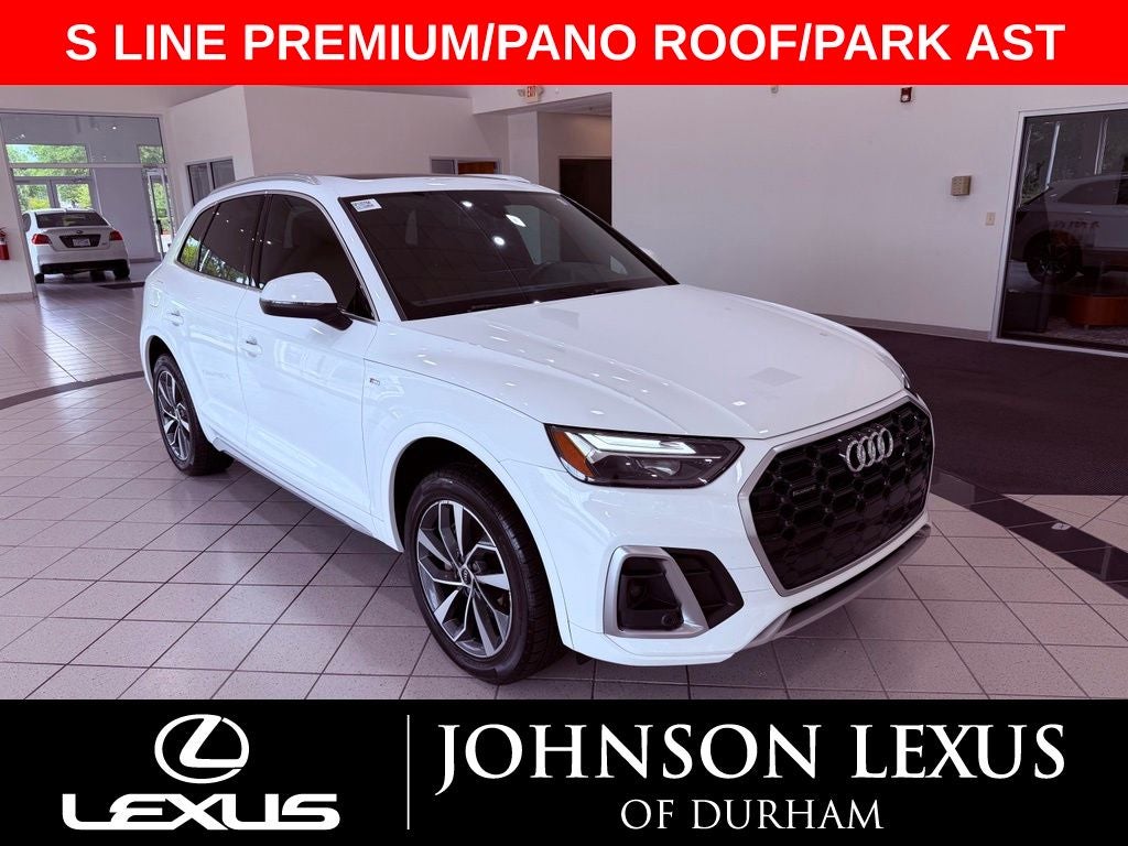 2022 Audi Q5 45 S line Premium quattro/PANO ROOF/CONV PKG/1-OWNER/ALL RECORDS