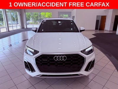 2022 Audi Q5 45 S line Premium quattro/PANO ROOF/CONV PKG/1-OWNER/ALL RECORDS