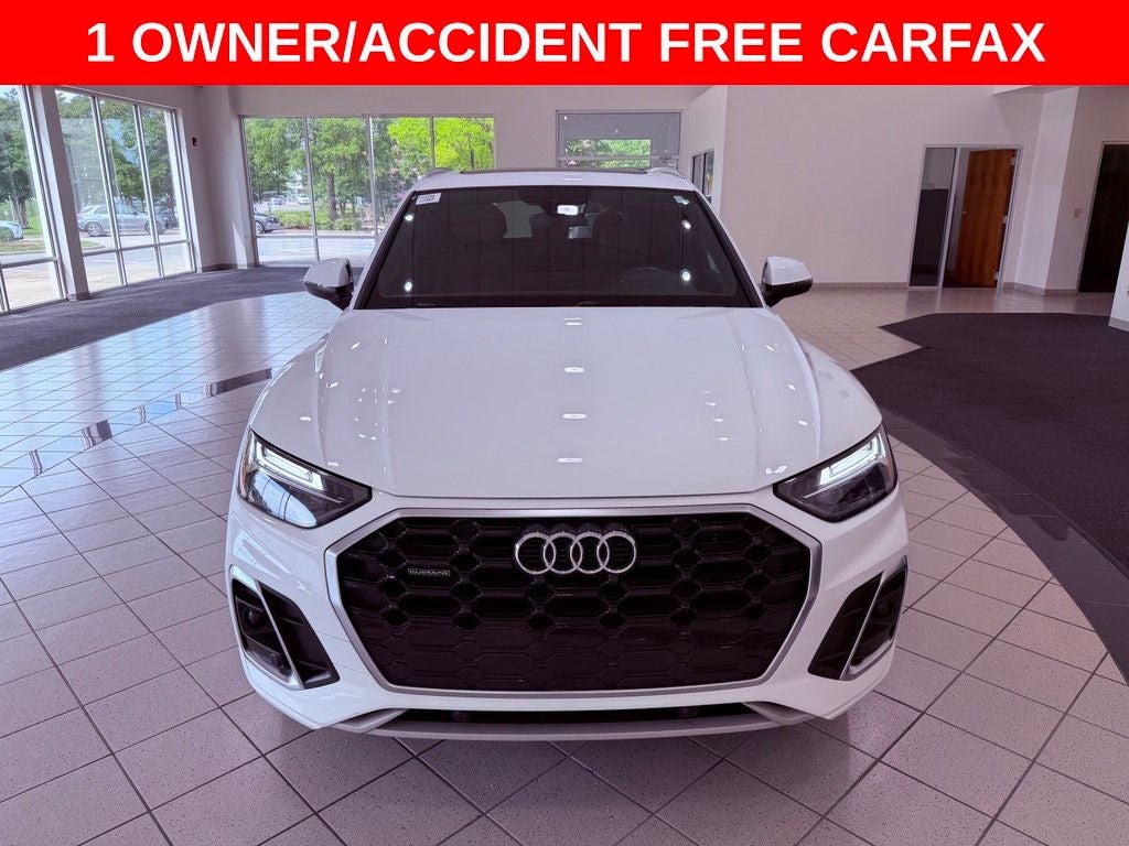 2022 Audi Q5 45 S line Premium quattro/PANO ROOF/CONV PKG/1-OWNER/ALL RECORDS