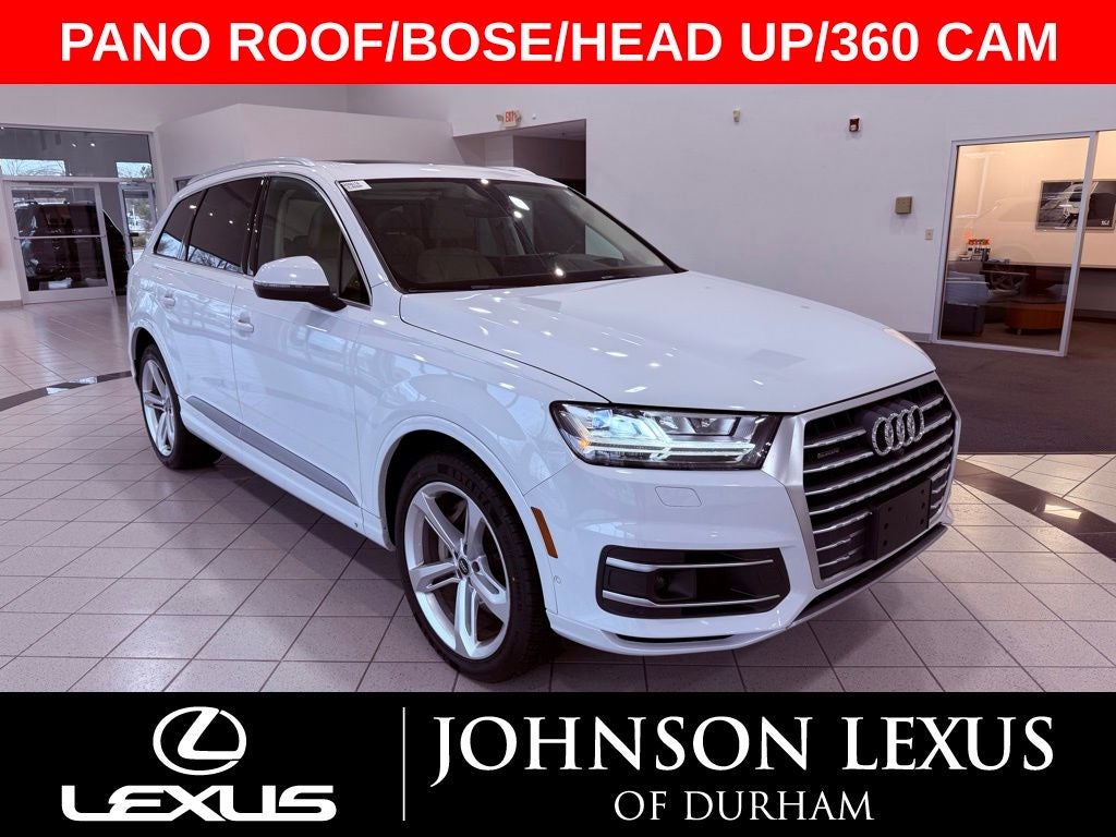 2019 Audi Q7 55 Prestige quattro/BOSE/HEAD UP/360 CAM/1 OWNER/CLEAN CARFAX
