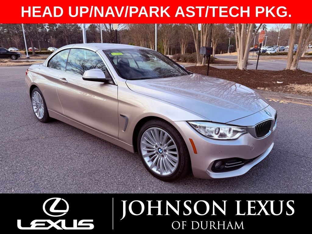2016 BMW 4 Series 428i HEAD UP/NAV/PREMIUM&TECH PKG/PARK AST/CLEAN CARFAX