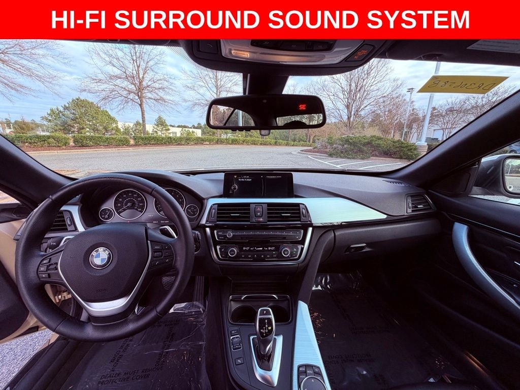 2016 BMW 4 Series 428i HEAD UP/NAV/PREMIUM&TECH PKG/PARK AST/CLEAN CARFAX