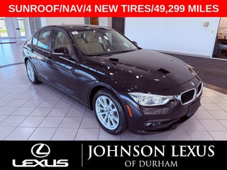 2018 BMW 3 Series 320i NAV/SUNROOF/BLINDSPOT/1 OWNER/4 NEW TIRES