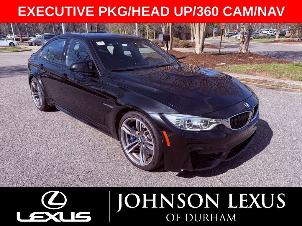 2015 BMW M3 EXECUTIVE PKG/DRIVE AST+/NAV/LIGHTING PKG/RECORDS
