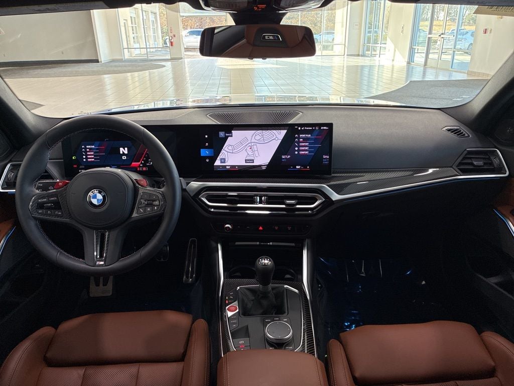 2024 BMW M3 CARBON FIBER/ICON LED/360 CAM/NAV/PARK AST+/1 OWNE