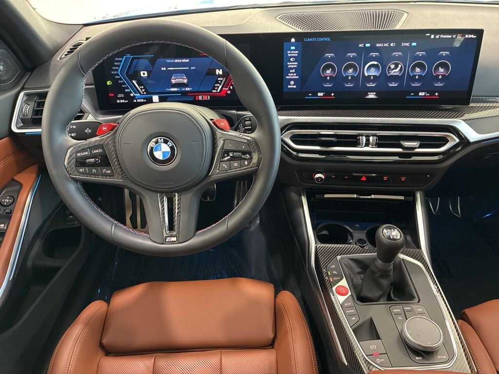 2024 BMW M3 CARBON FIBER/ICON LED/360 CAM/NAV/PARK AST+/1 OWNE