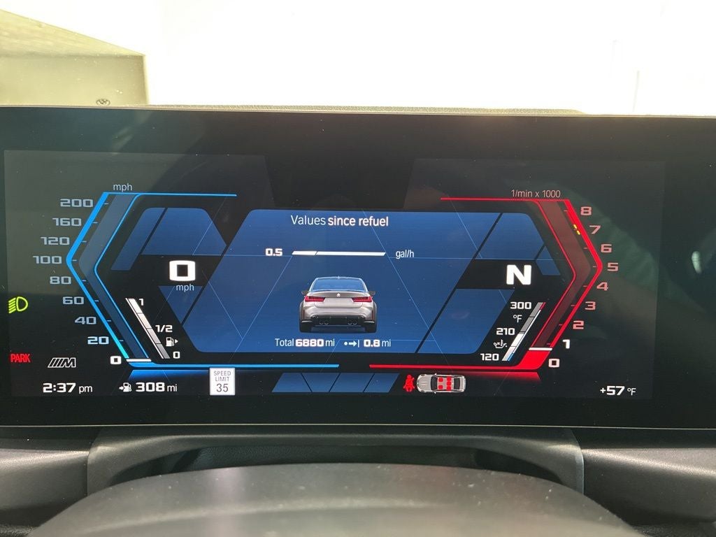 2024 BMW M3 CARBON FIBER/ICON LED/360 CAM/NAV/PARK AST+/1 OWNE