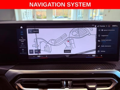2024 BMW M3 CARBON FIBER/ICON LED/360 CAM/NAV/PARK AST+/1 OWNE