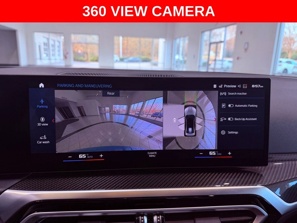 2024 BMW M3 CARBON FIBER/ICON LED/360 CAM/NAV/PARK AST+/1 OWNE