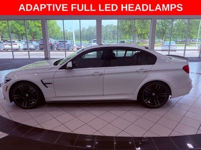 2018 BMW M3 EXECUTIVE/HEAD-UP/360-CAM/BLIND SPOT/NAV/SUNROOF