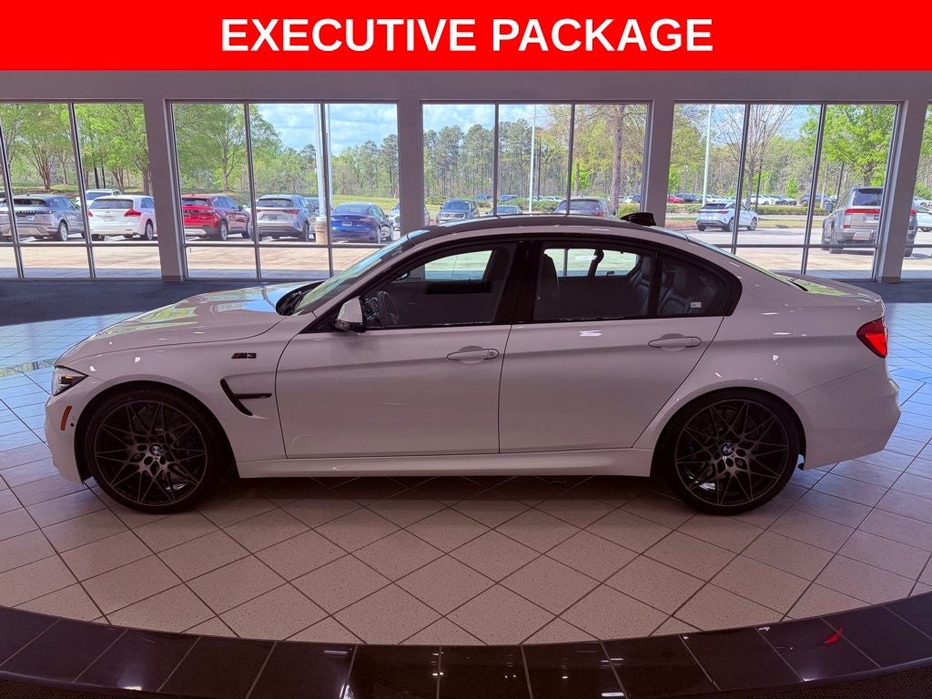 2018 BMW M3 EXECUTIVE/COMPETITION/DRIVE AST PKG/HEAD UP/NEW TI