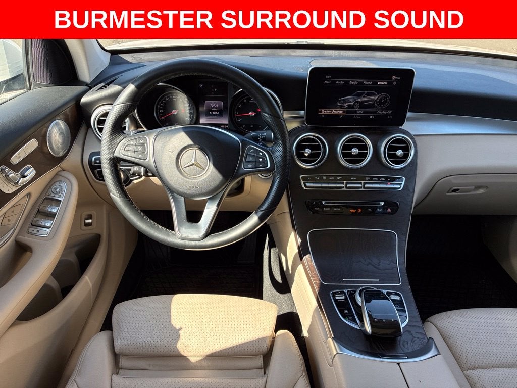 2018 Mercedes-Benz GLC GLC 300 4WD/PANO ROOF/BURMESTER/HEAD-UP/CARPLAY