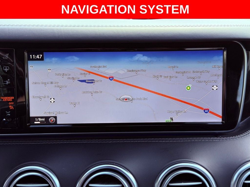 2016 Mercedes-Benz S-Class S 550 4MATIC®/PANO ROOF/BURMESTER/SPORT