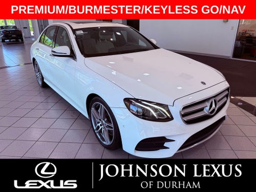 2017 Mercedes-Benz E-Class E 300 PREMIUM PKG/BURMESTER/NAV/PARK AST