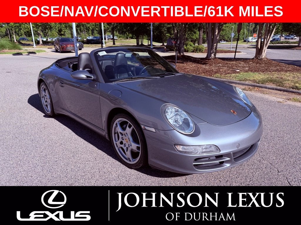 2006 Porsche 911 Carrera CABRIOLET/NAV/POWER TOP/LEATHER/AUTO