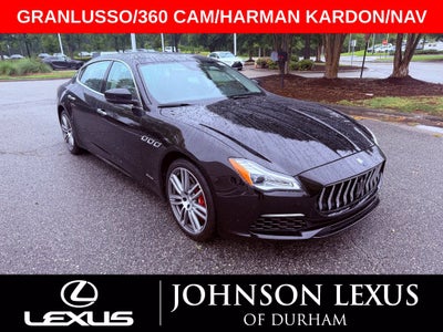2018 Maserati Quattroporte S GranLusso 360 CAM/NAV/CARPLAYMASERATI SERVICED/