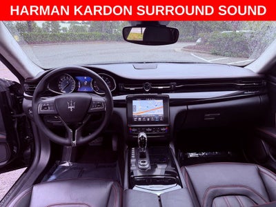 2018 Maserati Quattroporte S GranLusso 360 CAM/NAV/CARPLAYMASERATI SERVICED/